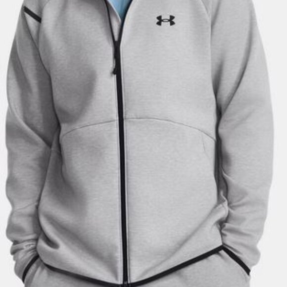 Under Armour Unstoppable Men's Fleece Jacket - Color Gray, Size 4XL - Picture 1 of 4
